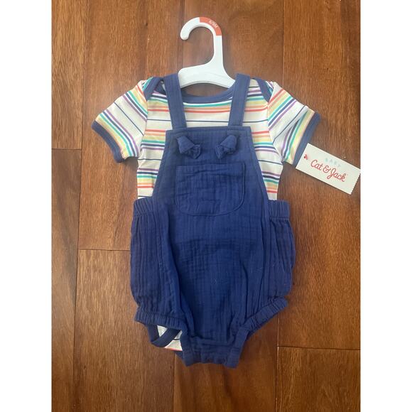 Baby Boys' Cat & Jack Matching Sets Cat & Jack 2 Piece Short Set 6-9 months - Picture 3 of 4